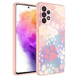 Galaxy A13 4G Kılıf Kamera Korumalı Desenli Sert Silikon Zore Epoksi Kapak NO4