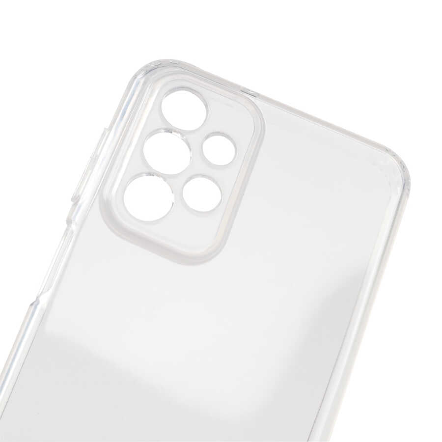 Galaxy A13 4G Kılıf Zore 2mm Anti Shock Silikon Renksiz