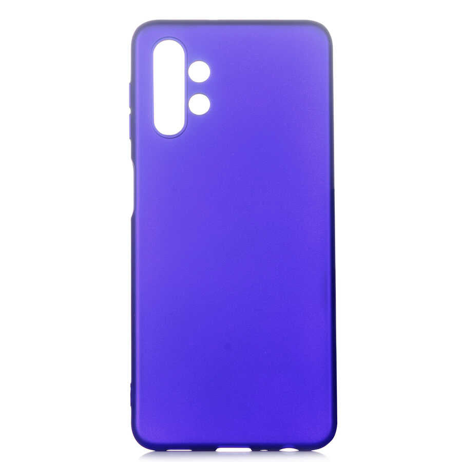 Galaxy A13 4G Kılıf Zore Premier Silikon Kapak Saks Mavi