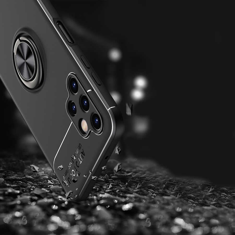 Galaxy A13 4G Kılıf Zore Ravel Silikon Kapak Mavi