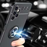 Galaxy A13 4G Kılıf Zore Ravel Silikon Kapak Kırmızı