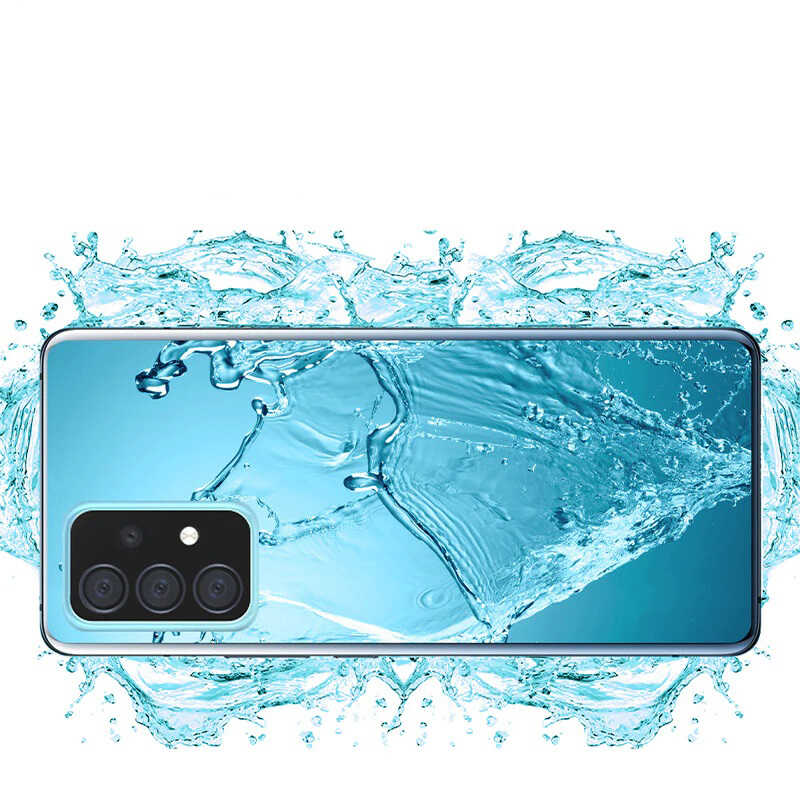 Galaxy A13 4G Kılıf Zore Süper Silikon Kapak Renksiz