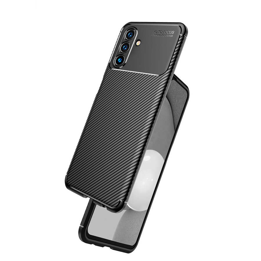 Galaxy A13 5G Kılıf Zore Negro Silikon Kapak Siyah