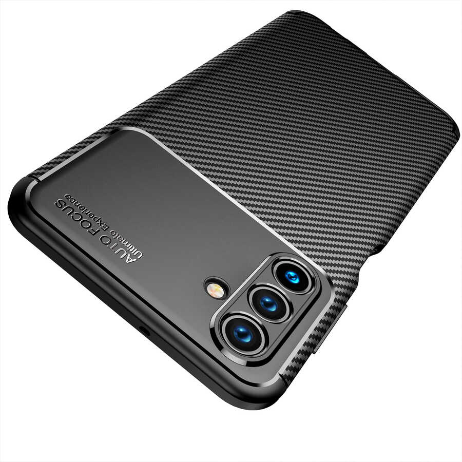 Galaxy A13 5G Kılıf Zore Negro Silikon Kapak Siyah