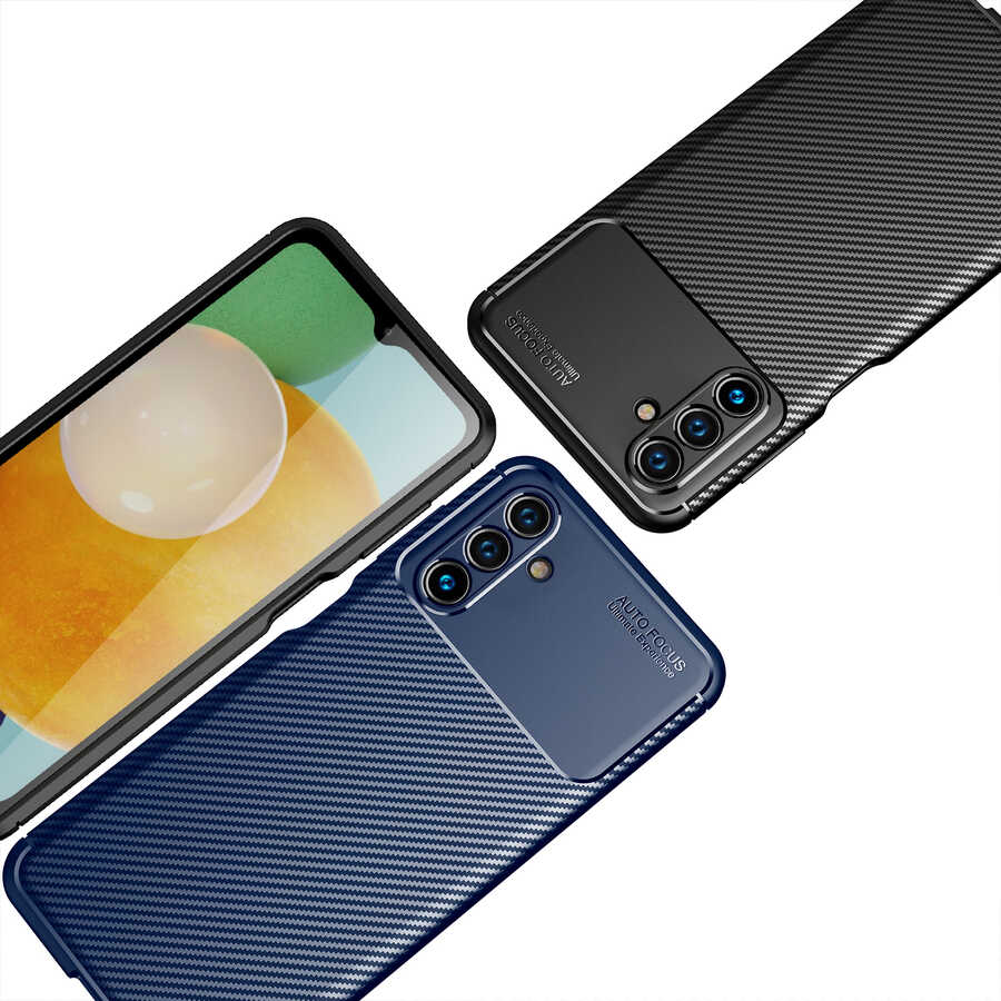 Galaxy A13 5G Kılıf Zore Negro Silikon Kapak Siyah