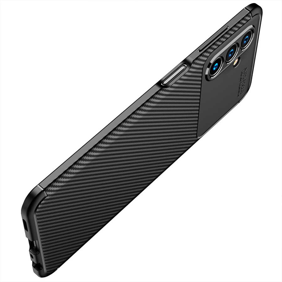 Galaxy A13 5G Kılıf Zore Negro Silikon Kapak Siyah