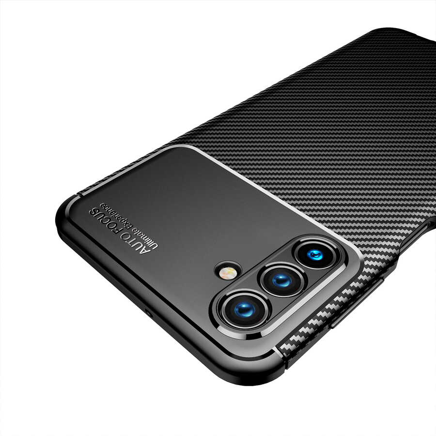 Galaxy A13 5G Kılıf Zore Negro Silikon Kapak Siyah