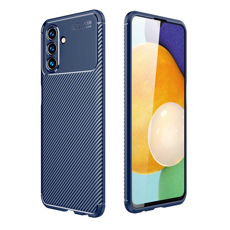 Galaxy A13 5G Kılıf Zore Negro Silikon Kapak Lacivert