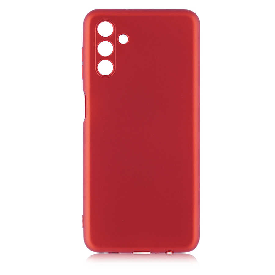 Galaxy A13 5G Kılıf Zore Premier Silikon Kapak Kırmızı