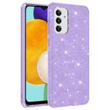 Galaxy A13 5G Kılıf Zore Shining Silikon Mor