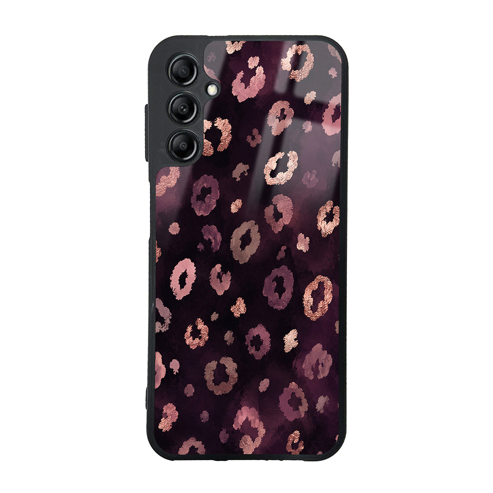 Galaxy A14 5G Kılıf Kamera Korumalı Desenli Zore Lusi Kapak Pembe Leopar