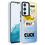 Galaxy A14 Kılıf Desenli Zore Dragon Sert Kapak Klavye