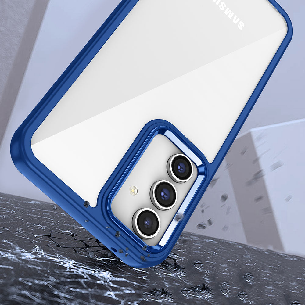 Galaxy A14 Kılıf Zore Flora Kapak Lila