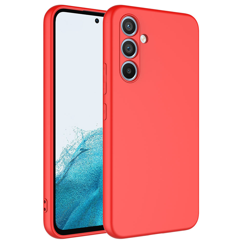 Galaxy A14 Kılıf Zore Mara Lansman Kapak Kırmızı