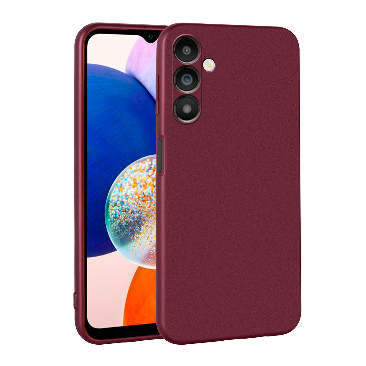 Galaxy A14 Kılıf Zore Premier Silikon Kapak Rose Gold