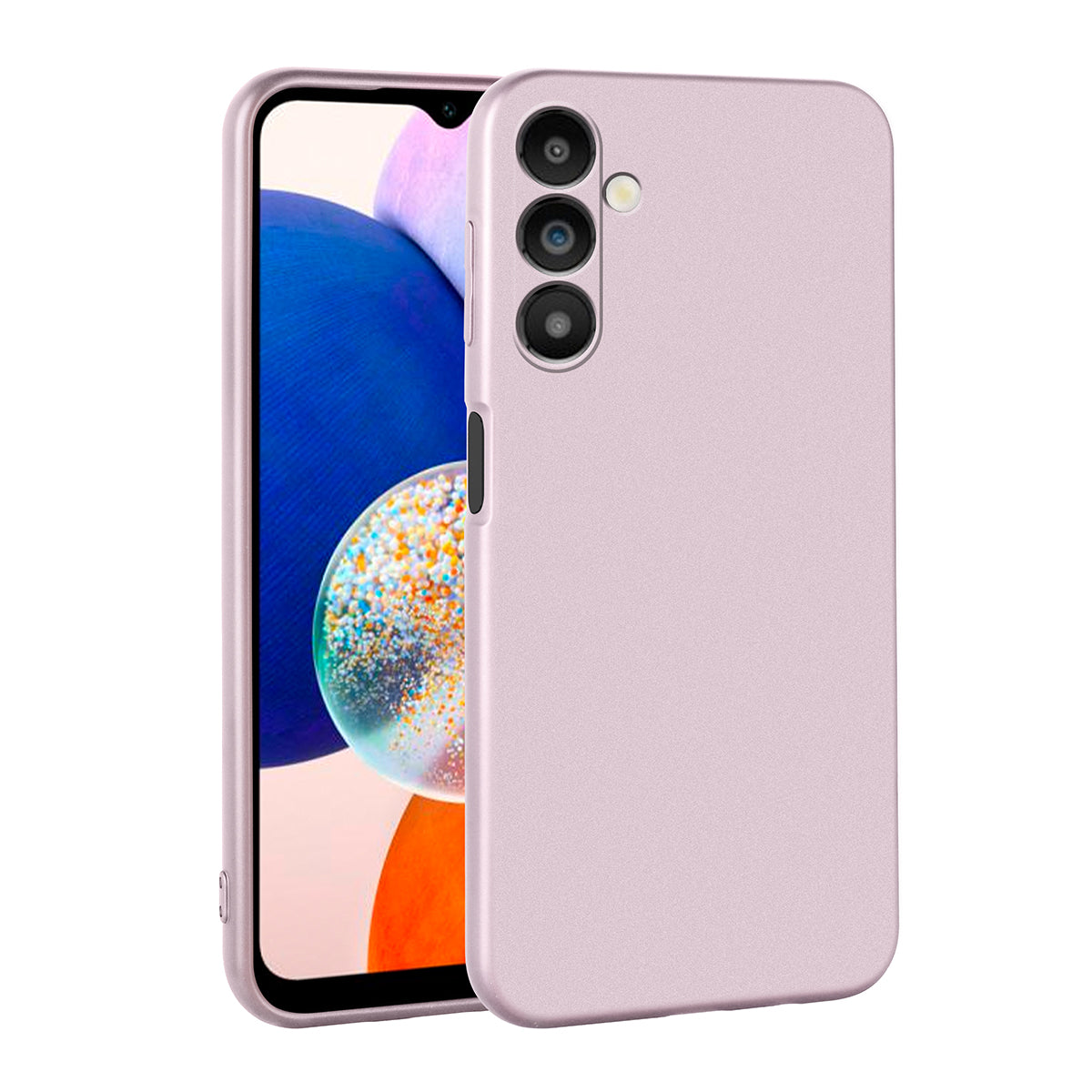 Galaxy A14 Kılıf Zore Premier Silikon Kapak Rose Gold