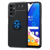 Galaxy A14 Kılıf Zore Ravel Silikon Kapak Mavi