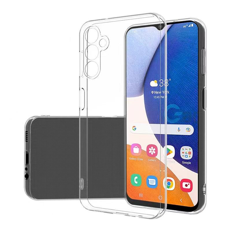 Galaxy A14 Kılıf Zore Süper Silikon Kapak Renksiz