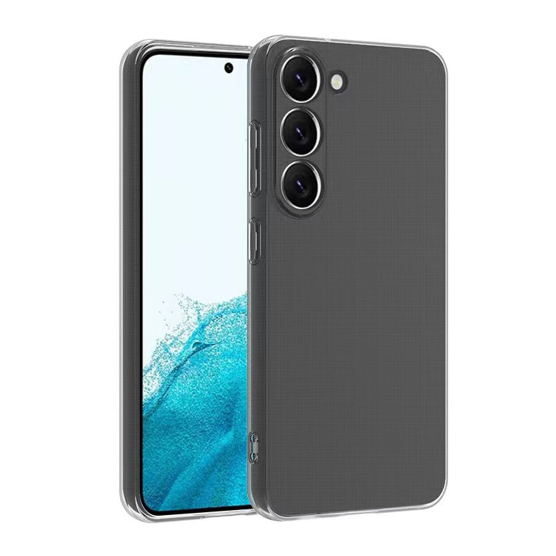 Galaxy A14 Kılıf Zore Süper Silikon Kapak Renksiz