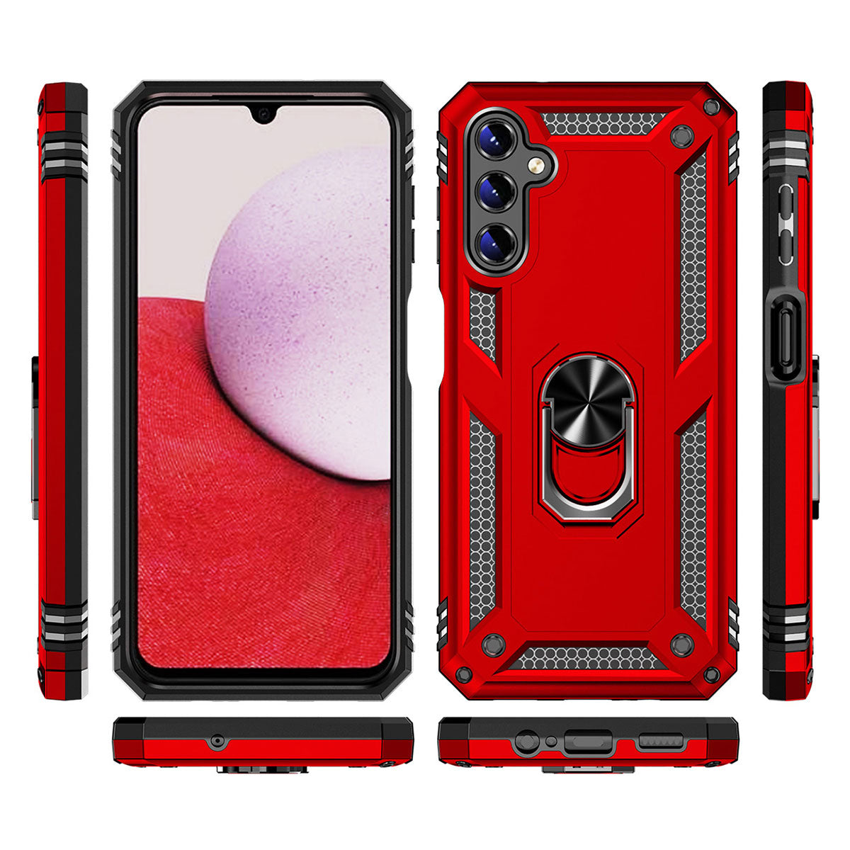Galaxy A14 Kılıf Zore Vega Kapak Siyah