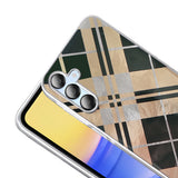 Galaxy A15 Kılıf Desenli Zore Mep Kapak Gri Leopar