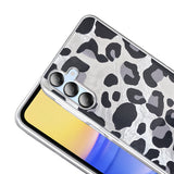 Galaxy A15 Kılıf Desenli Zore Mep Kapak Gri Leopar