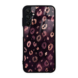 Galaxy A15 Kılıf Kamera Korumalı Desenli Zore Lusi Kapak Pembe Leopar