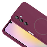 Galaxy A15 Kılıf M-safe Şarj Özellikli Zore Meta Kapak Siyah