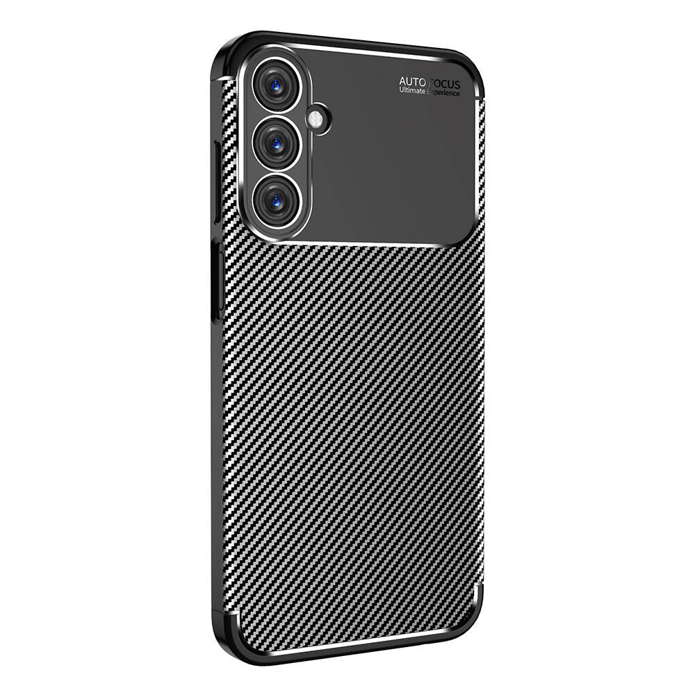 Galaxy A15 Kılıf Zore Negro Silikon Kapak Siyah