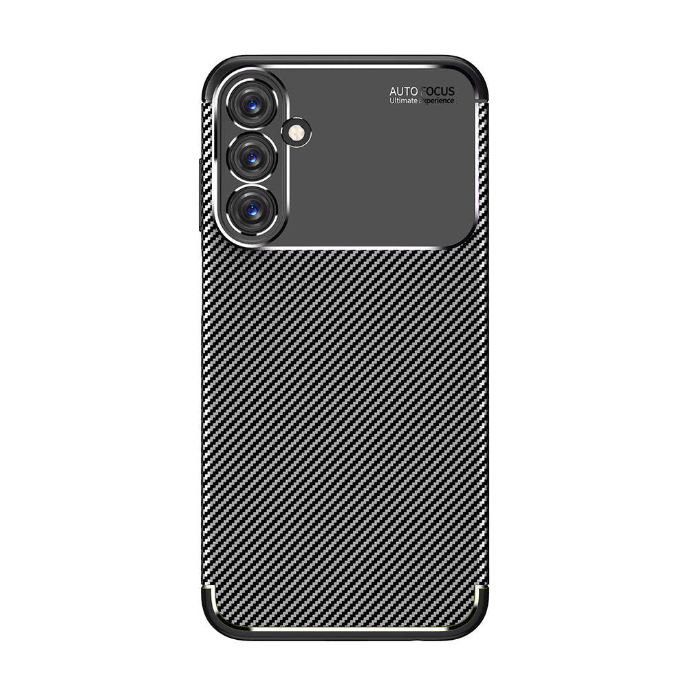 Galaxy A15 Kılıf Zore Negro Silikon Kapak Siyah