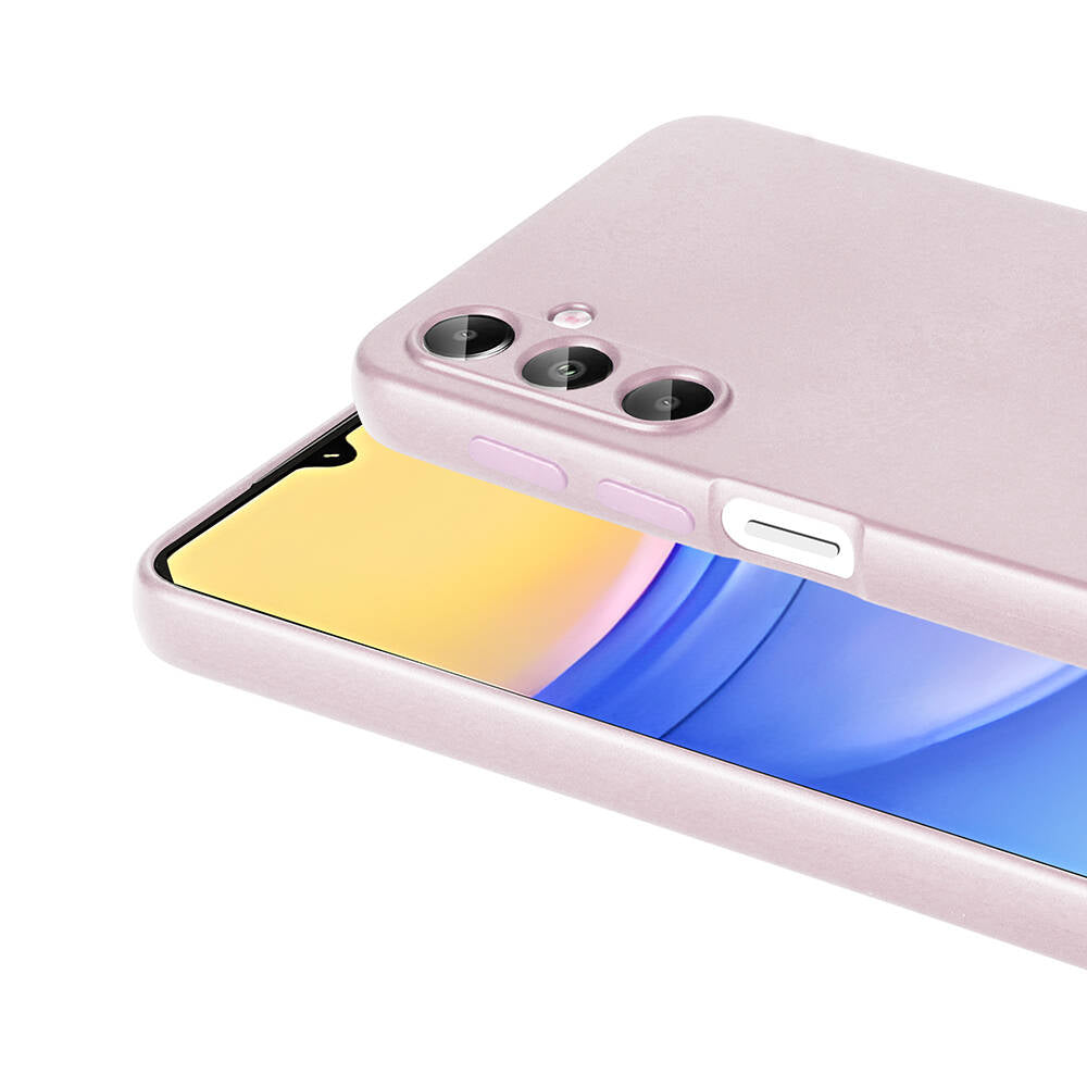 Galaxy A15 Kılıf Zore Premier Silikon Kapak Rose Gold