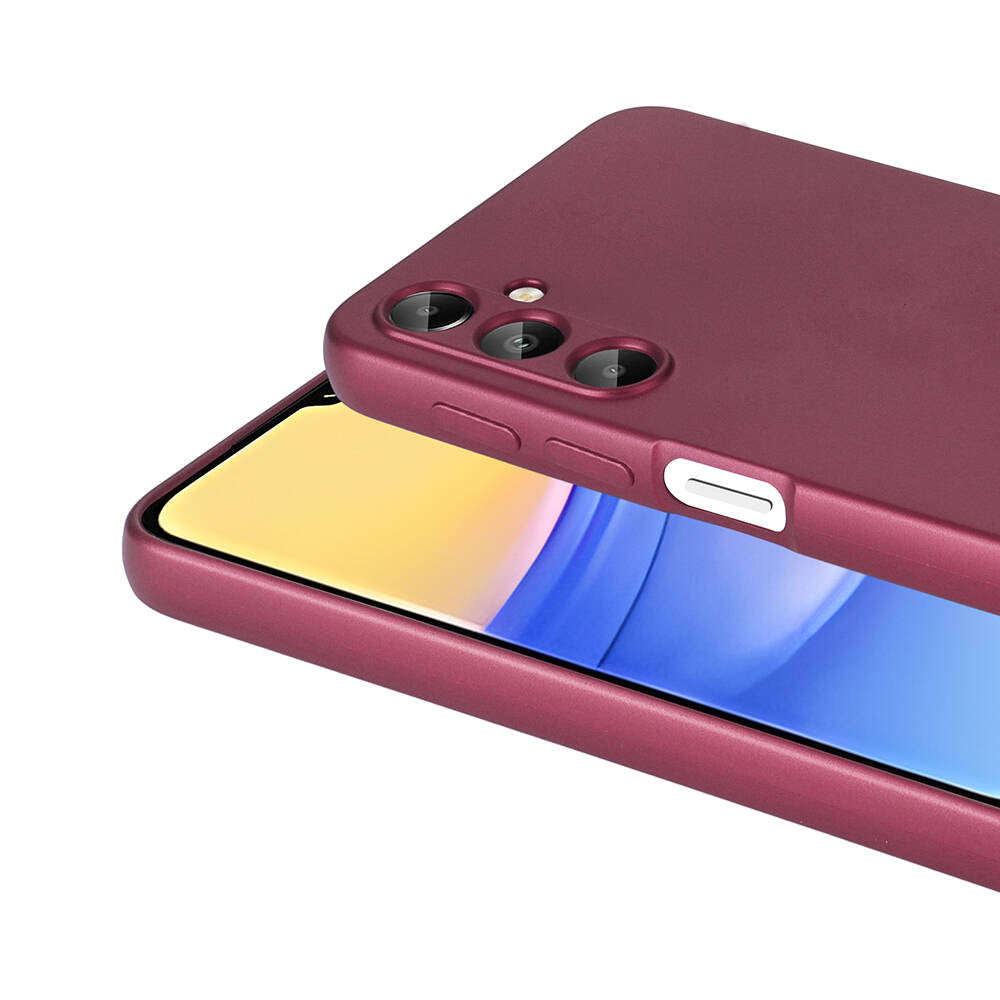 Galaxy A15 Kılıf Zore Premier Silikon Kapak Saks Mavi