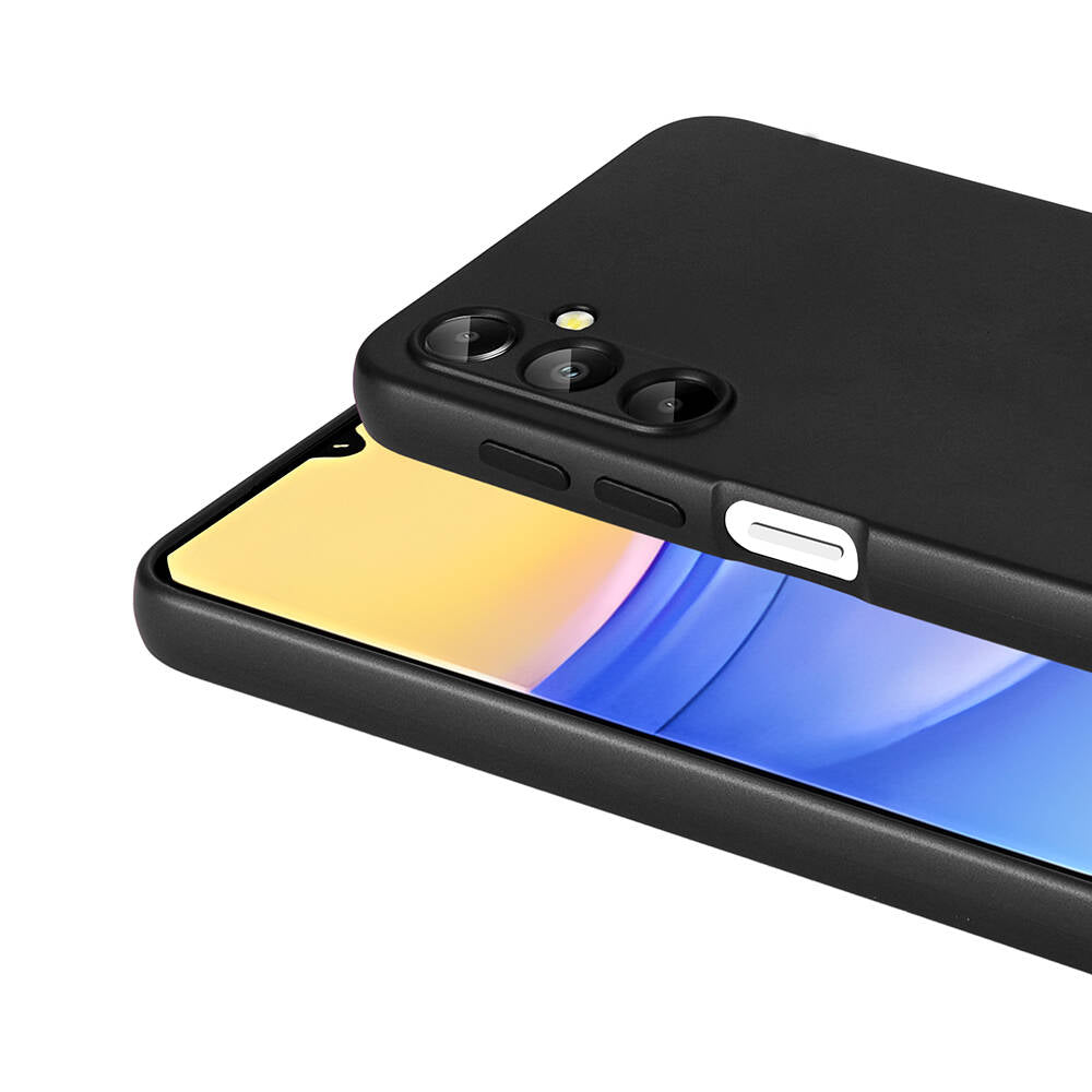 Galaxy A15 Kılıf Zore Premier Silikon Kapak Siyah