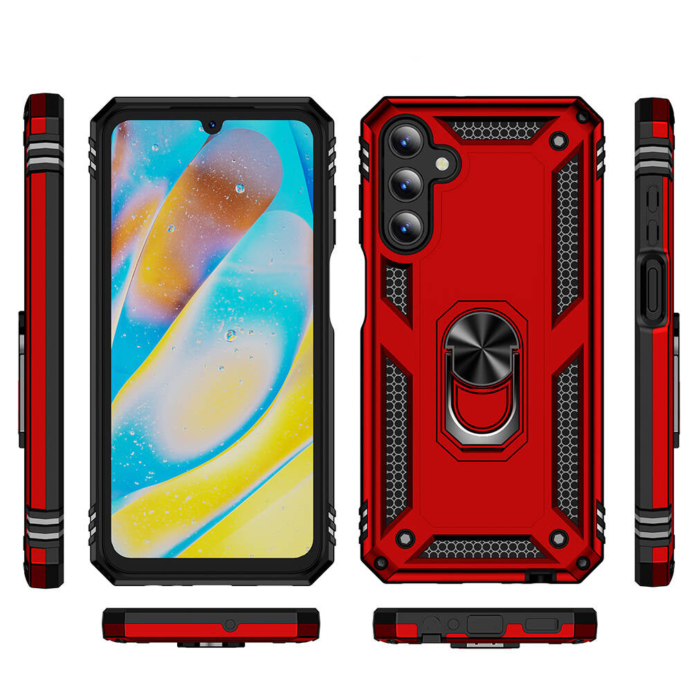 Galaxy A15 Kılıf Zore Vega Kapak Siyah