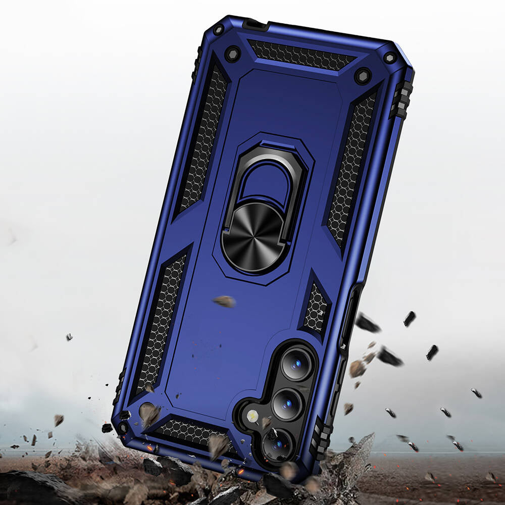 Galaxy A15 Kılıf Zore Vega Kapak Siyah