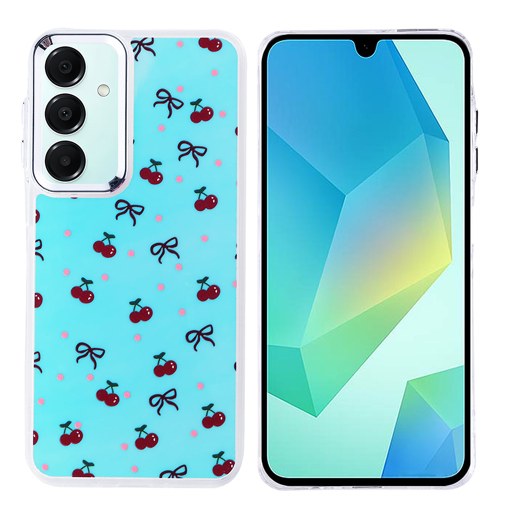 Galaxy A16 Kılıf Airbag Tasarımlı Zore Hadra Kapak Kiraz