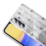 Galaxy A16 Kılıf Desenli Zore Mep Kapak Gri Leopar