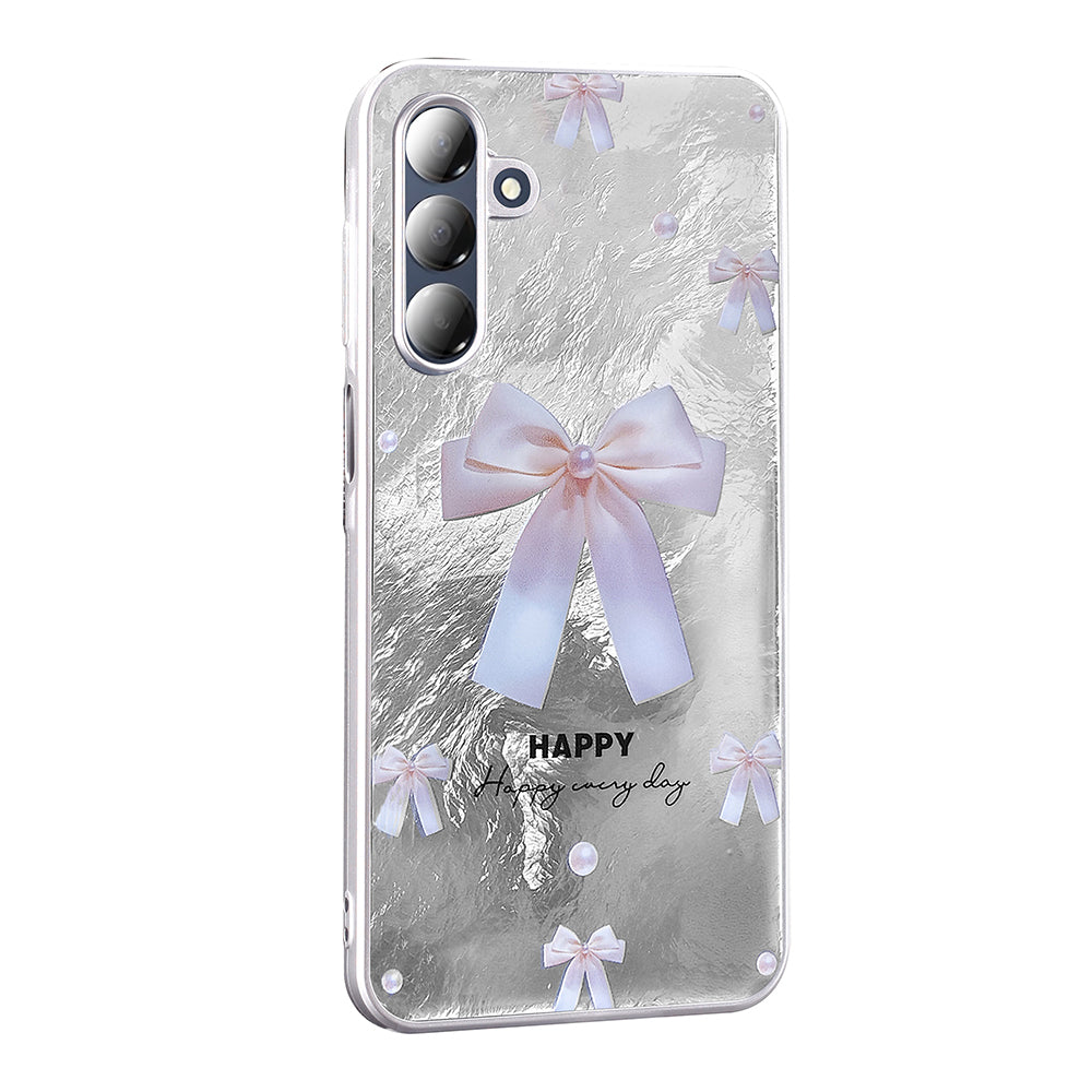 Galaxy A16 Kılıf Desenli Zore Mep Kapak Gold Leopar