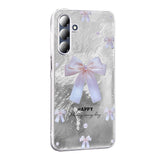 Galaxy A16 Kılıf Desenli Zore Mep Kapak Gri Leopar