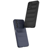 Galaxy A16 Kılıf Esnek TPU Oyuklu Arka Yüzey Tasarımlı Zore Etnik Silikon Kapak Kırmızı