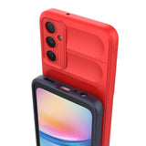 Galaxy A16 Kılıf Esnek TPU Oyuklu Arka Yüzey Tasarımlı Zore Etnik Silikon Kapak Koyu Yeşil