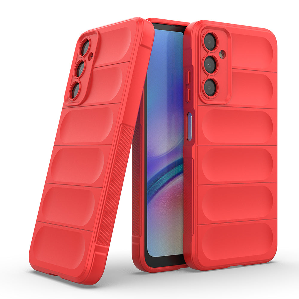 Galaxy A16 Kılıf Esnek TPU Oyuklu Arka Yüzey Tasarımlı Zore Etnik Silikon Kapak Koyu Yeşil