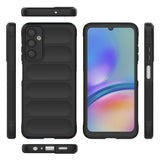Galaxy A16 Kılıf Esnek TPU Oyuklu Arka Yüzey Tasarımlı Zore Etnik Silikon Kapak Siyah