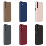 Galaxy A16 Kılıf Kamera Korumalı Kartlık Hazneli Zore Vitra Kapak Gri