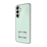 Galaxy A16 Kılıf Kamera Korumalı Logo Gösteren Zore Omega Kapak Lila