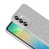 Galaxy A16 Kılıf Kamera Korumalı Simli Lüks Zore Koton Kapak Açık Pembe