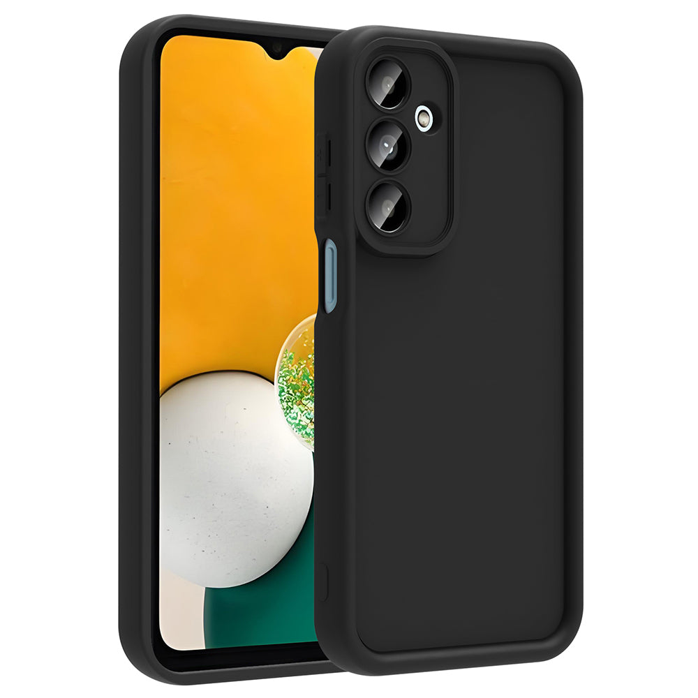 Galaxy A16 Kılıf Kamera Korumalı Zore Ananas Kapak Siyah