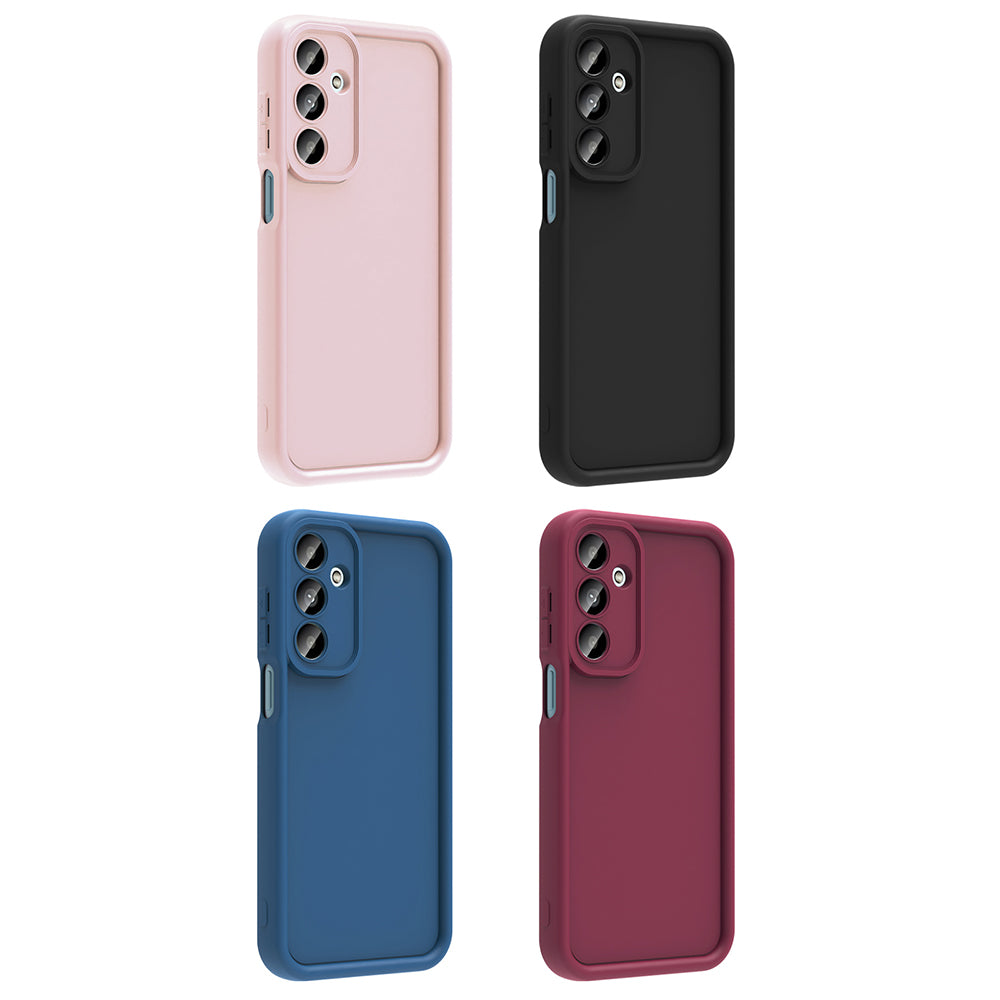 Galaxy A16 Kılıf Kamera Korumalı Zore Ananas Kapak Mürdüm