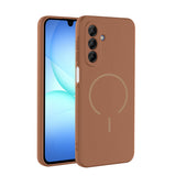 Galaxy A16 Kılıf M-safe Şarj Özellikli Meta Kapak Lacivert