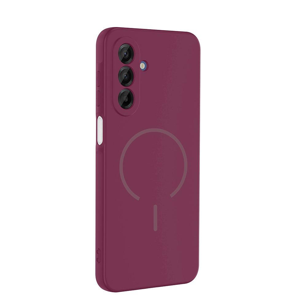 Galaxy A16 Kılıf M-safe Şarj Özellikli Meta Kapak Pembe